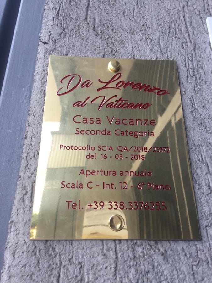 Da Lorenzo Al Vaticano Roma Ngoại thất bức ảnh